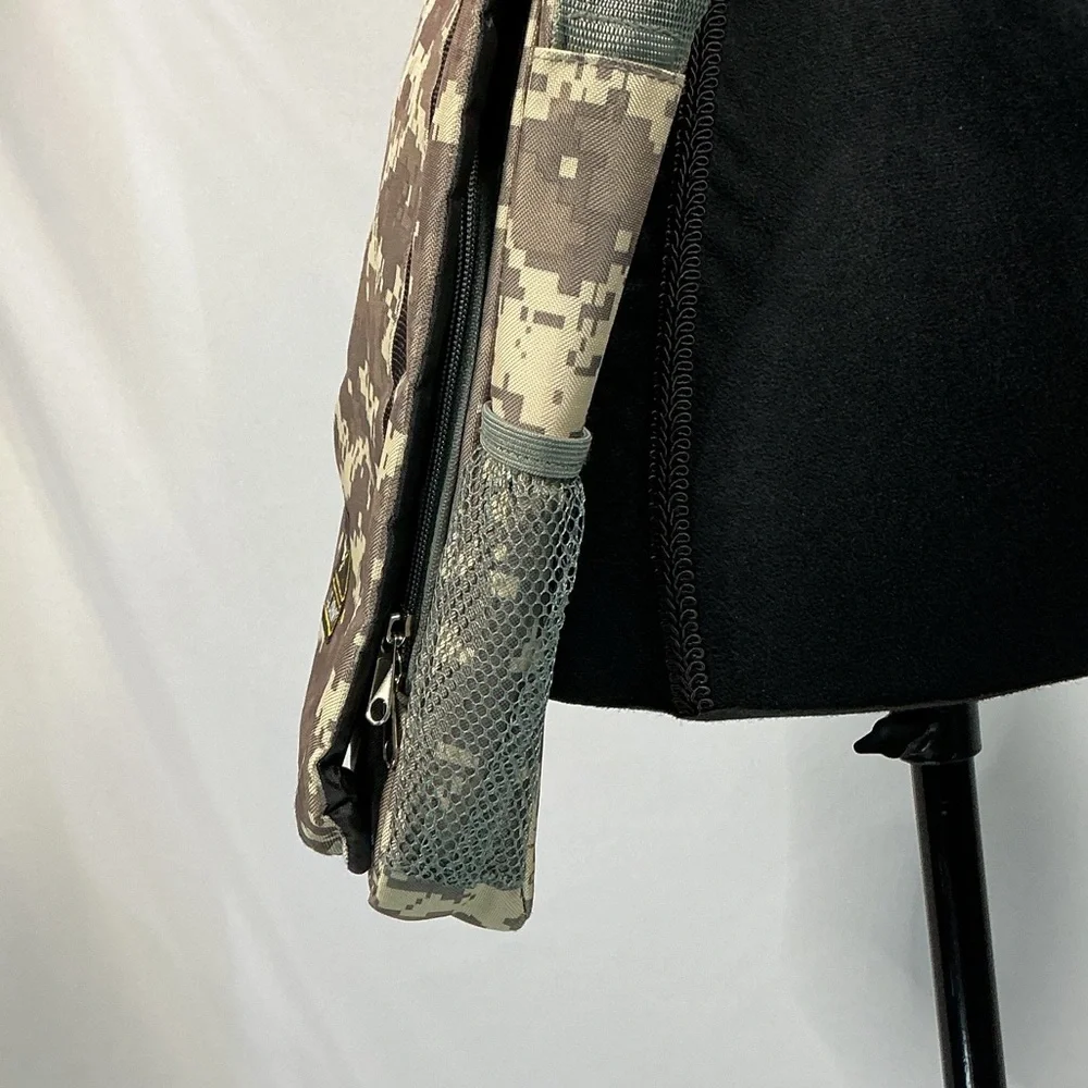 U.S. Army Digital Camo Messenger Bag Crossbody Kids Teens Adult Travel Satchel